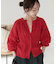 モヘアタッチスカシカーディガン