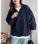 【ユニセックス】フリースハーフジップ