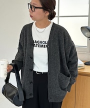 【ユニセックス】シャギーカーディガン