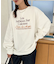 【ユニセックス】LesAuthieux刺繍ロゴスウェット