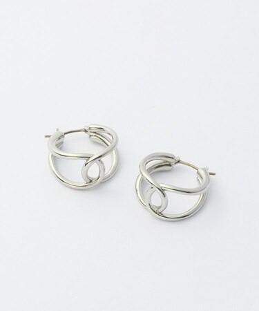 【GOLDY】ダブルフープピアス