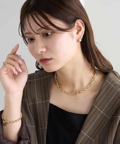 ディズニー　Fine Gold GOLDY】オーバーラップチェーンネックレス｜ディスコートの通販