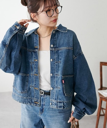 LEVIS BALLOON SLEEVE TRCKER JK