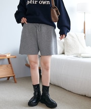 ニットショートパンツ