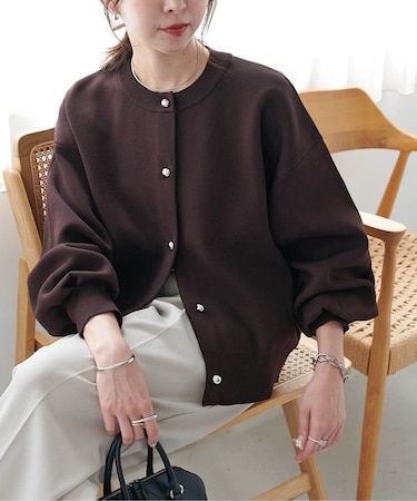 メタル釦スポンディッシュカーディガン《WEB限定カラーあり》