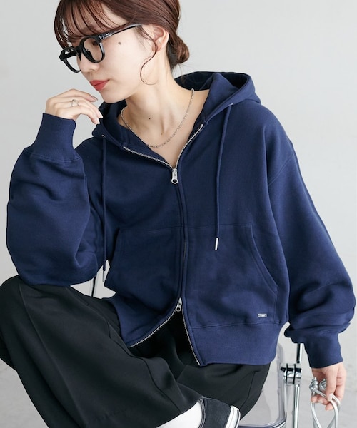 裏毛Wジップパーカー｜ディスコートの通販｜&mall（アンドモール