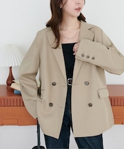 Wブレストテーラードジャケット