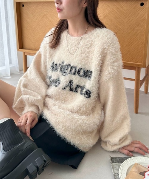 ウェア ga226226 ビスチェ風刺繍カットソー(カットソー・Tシャツ) | al'aise