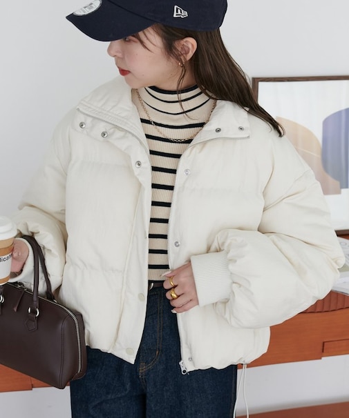 【リバイバル】機能中綿ショートブルゾン