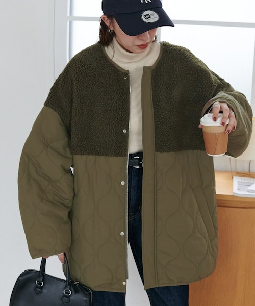 etsinta/エシンタ】リメイクミリタリーカウチンフリンジベスト｜チャオ