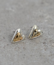 【GOLDY】ヴィンテージライクハートピアス
