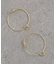 【GOLDY】カーリーチャームフープピアス
