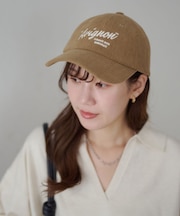 【ユニセックス】コーデュロイスーベニアキャップ