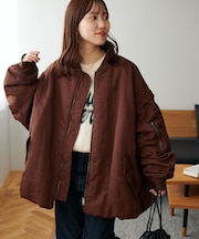 【ユニセックス】デタッチャブル2WAYメモリーボンバージャケット