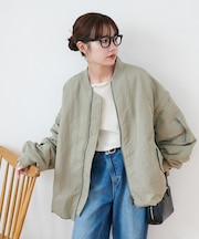 【ユニセックス】デタッチャブル2WAYメモリーボンバージャケット