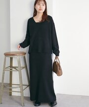 セットニットワンピース《WEB限定カラーあり》