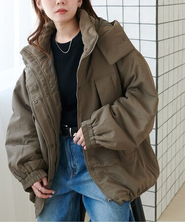 機能中綿モンスターショートコート