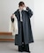 【見た目以上の軽さ/ユニセックス】中空糸ベルテッドロングコート