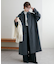 【見た目以上の軽さ/ユニセックス】中空糸ベルテッドロングコート