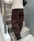 【ユニセックス】ウールライクバレルレッグパンツ