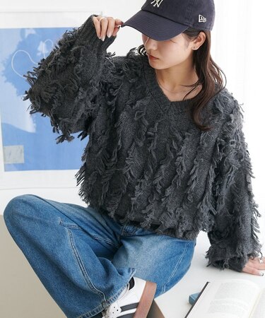 フリンジプルオーバー