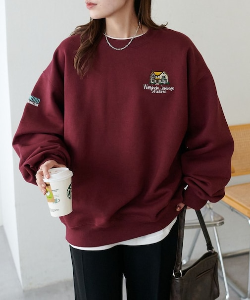 【ユニセックス】スーベニア裏起毛スウェット