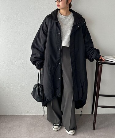 【軽量/足元まで暖か/ユニセックス】モンスターコート