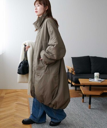 【軽量/足元まで暖か/ユニセックス】モンスターコート