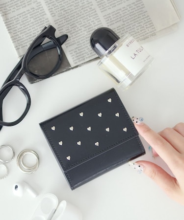 ハートミニスタッズウォレット