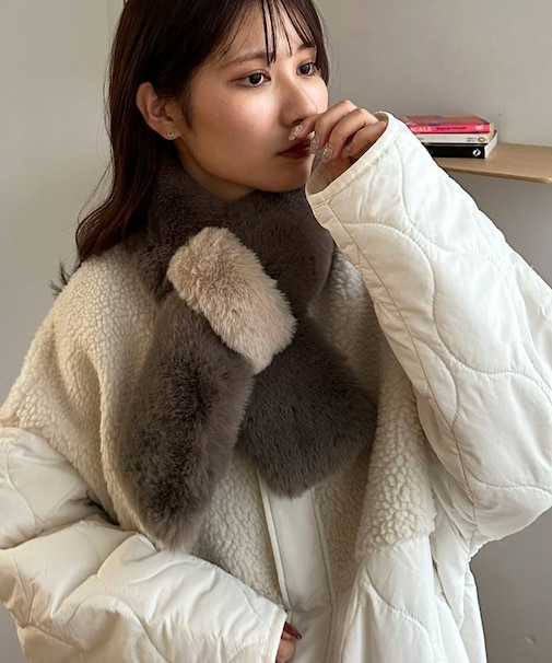 バイカラーティペット