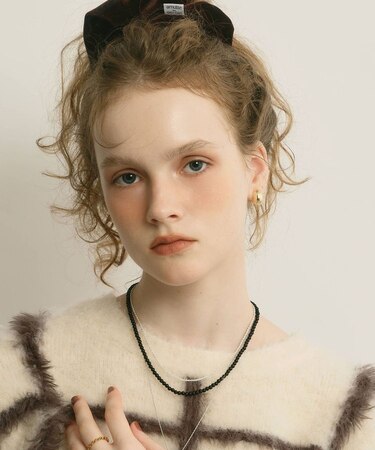 【amulle by DISCOAT】カラービーズネックレス