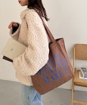 キャンバスロゴ2WAYトートバッグ