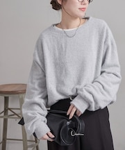 フェザー裏毛プルオーバー