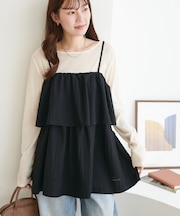 【SS先行予約】ハシゴレースティアードキャミ