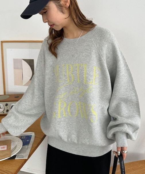 【ユニセックス】ダブルジャガードロゴニット