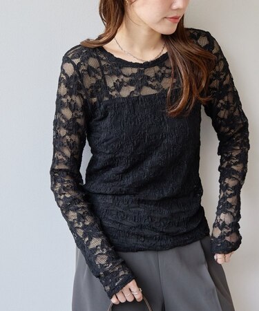【SS先行予約】レースロングスリーブ