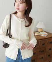 【SS先行予約】レイヤード多釦プルオーバー