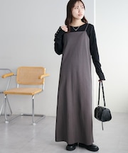 【SS先行予約】スクエアカットキャミワンピース