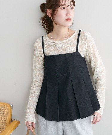 【SS先行予約】デニムキャミ