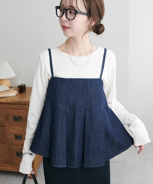 【SS先行予約】デニムキャミ