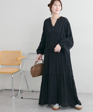 ワッシャースキッパーワンピース