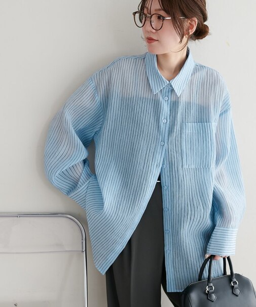 【SS先行予約】ヨウリュウストライプシャツ《WEB限定カラーあり》