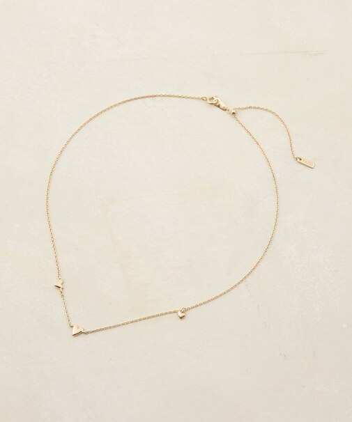 【GOLDY】プランププチ3ハートネックレス