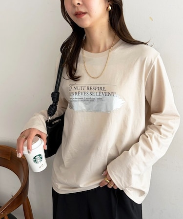 【SS先行予約】箔プリントロンT