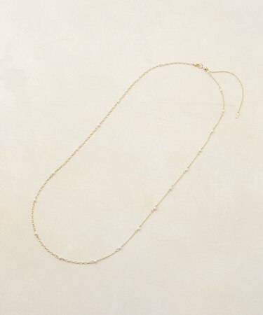 【GOLDY】パールチェーンロングネックレス