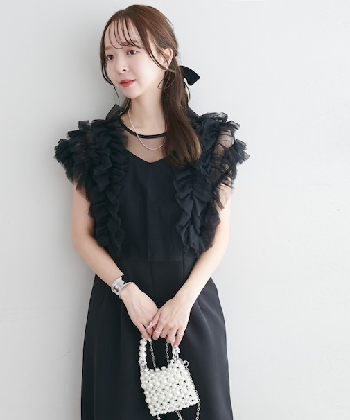 【オケージョン】チュール使いセットオールインワン