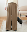 【SS先行予約】とろみ2タックワイドパンツ《WEB限定カラーあり》