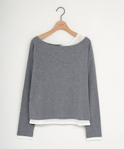 【SS先行予約/umm.】レイヤード風プルオーバー