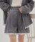 【umm./セットアップ対応】裾レースショートパンツ