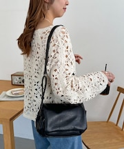 【4ポケットで収納力◎】ヴィンテージ調カメラショルダーバッグ